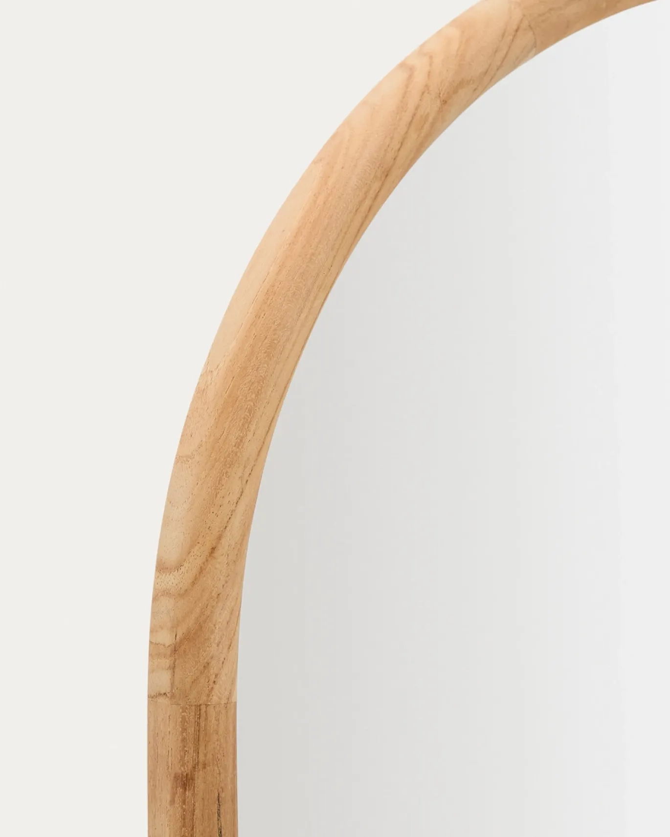 Kave Home Spiegel Milsa Teakhout 55x155cm