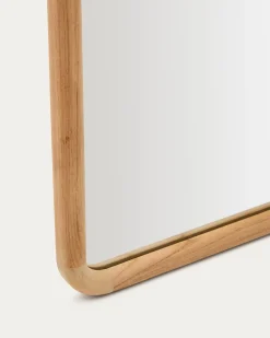 Kave Home Spiegel Milsa Teakhout 55x155cm