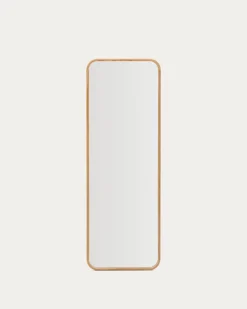 Kave Home Spiegel Milsa Teakhout 54x154cm