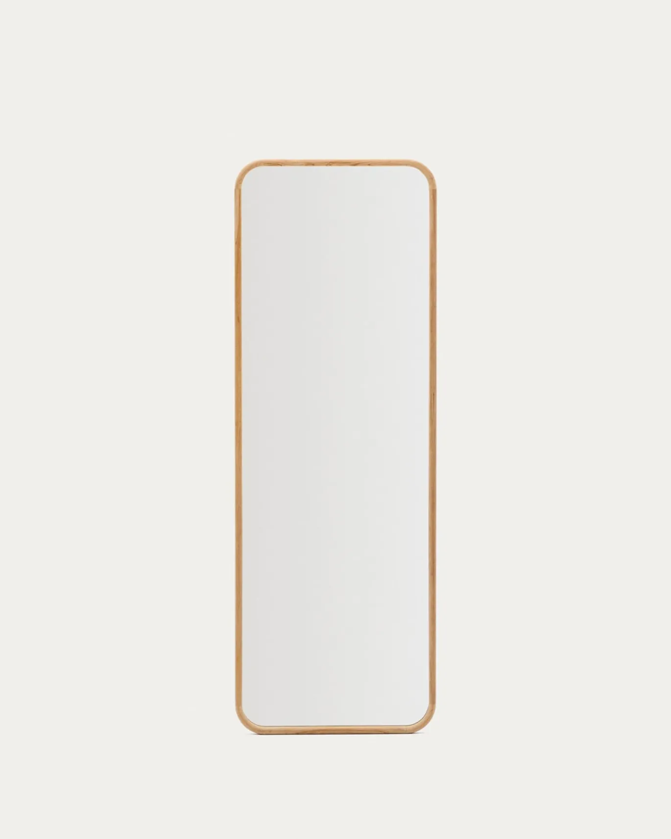 Kave Home Spiegel Milsa Teakhout 54x154cm