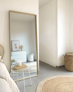 Kave Home Spiegel Nerina Naturel 80x180cm