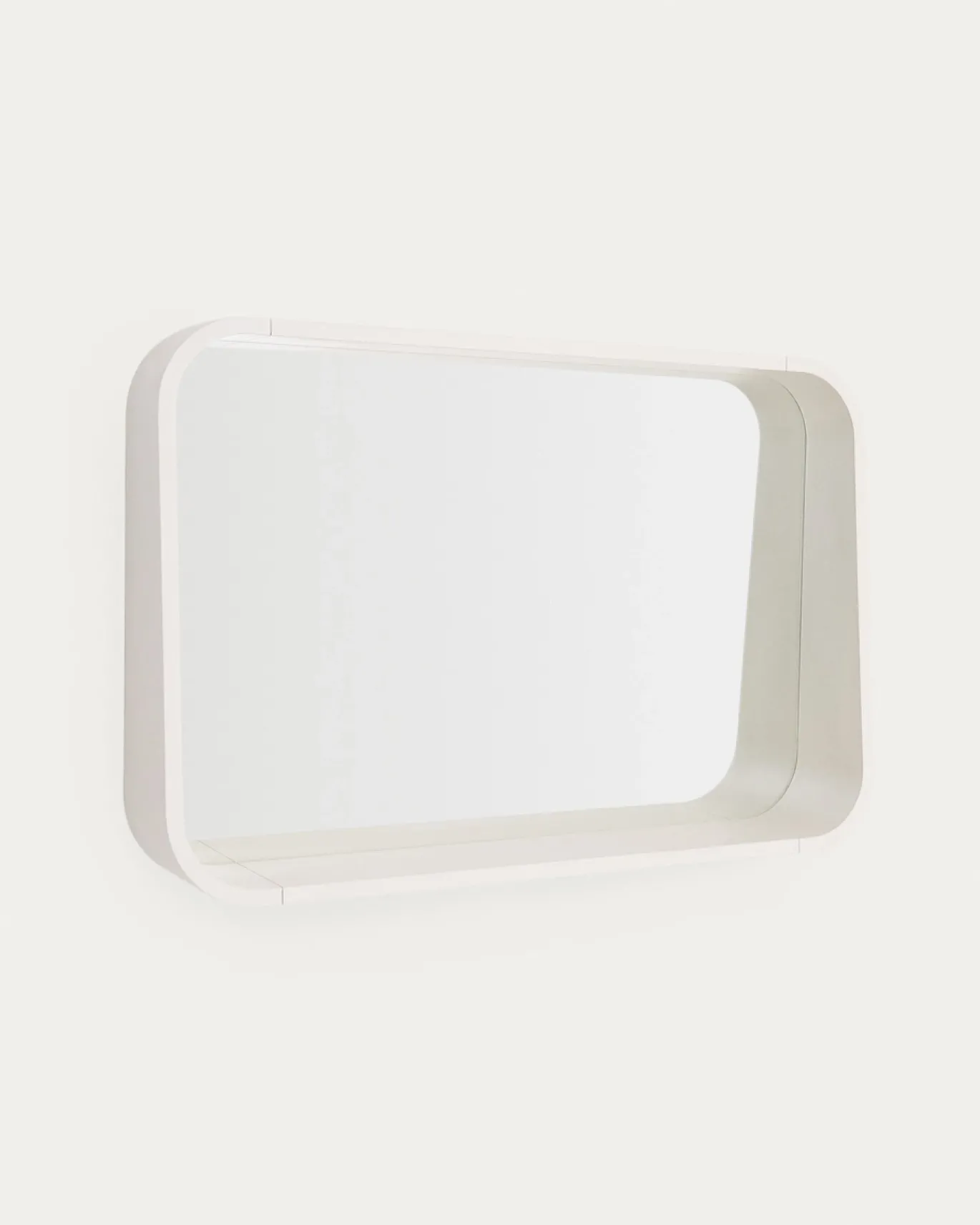 Kave Home Spiegel Salaya Essenfineer Beige 90x60cm