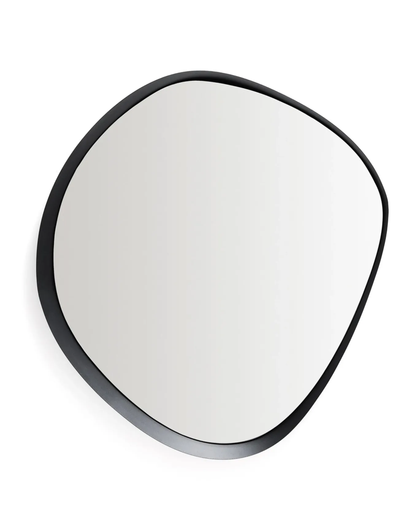 Kave Home Spiegel Tebel Zwart Metaal 85x93,5cm
