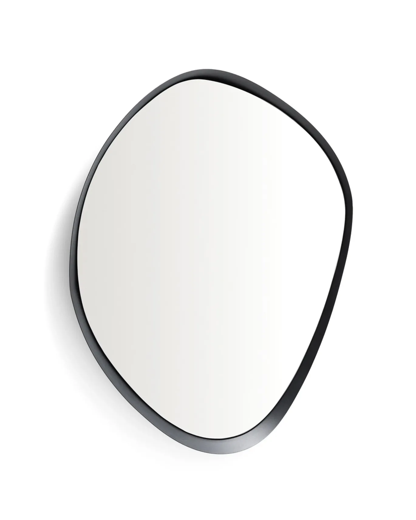 Kave Home Spiegel Tebel Zwart Metaal 85x93,5cm