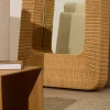 Kave Home Spiegel Zilna Rotan 58x120cm
