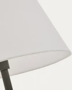 Kave Home Staande Lamp Navat Metaal Groen Gelakt