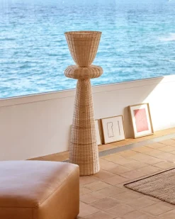 Kave Home Staande Lamp Neuda Rotan Naturel
