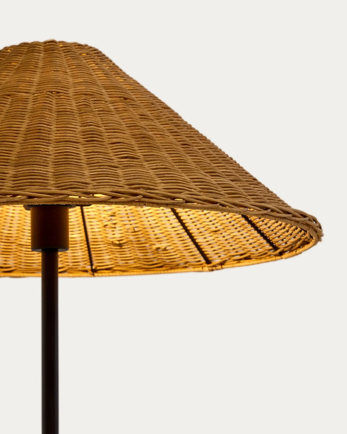 Kave Home Staande Lamp Urania Rotan