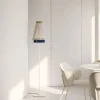 Kave Home Staande Lamp Yuvia Katoen Beige/Blauw