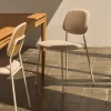Kave Home Stapelstoel Benilda Beige Eikenfineer