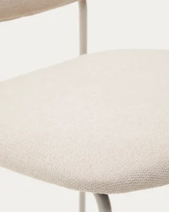 Kave Home Stapelstoel Benilda Beige Eikenfineer