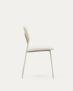 Kave Home Stapelstoel Benilda Beige Eikenfineer