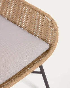 Kave Home Stoel Abeli Beige Touw