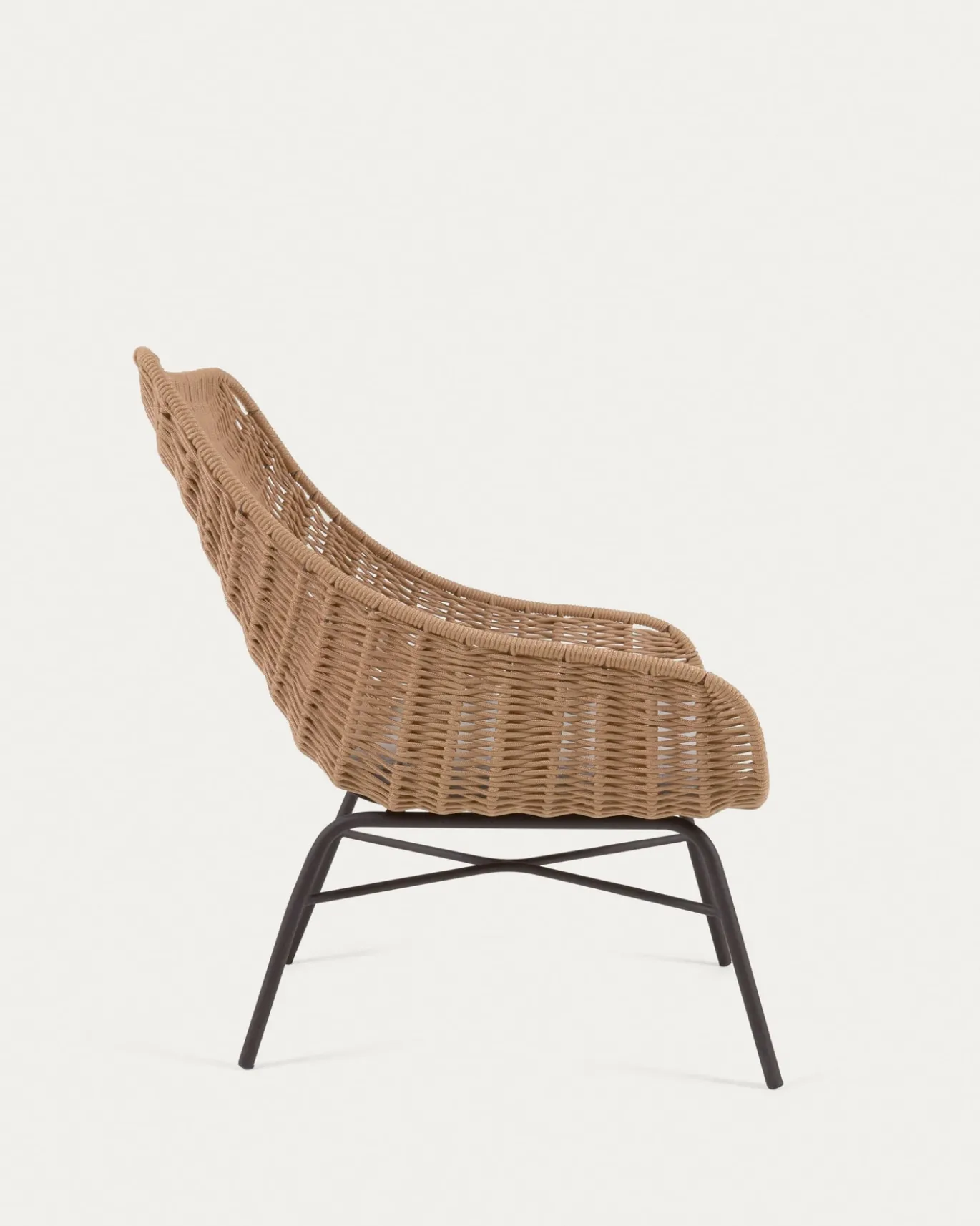 Kave Home Stoel Abeli Beige Touw