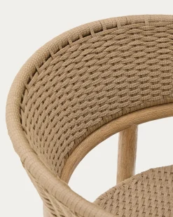 Kave Home Stoel Arinella Acaciahout Naturel