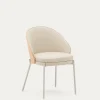 Kave Home Stoel Eamy Beige Kunstleer Essenfineer