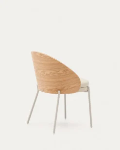 Kave Home Stoel Eamy Beige Kunstleer Essenfineer