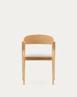 Kave Home Stoel Godia Essenhoutfineer Naturel