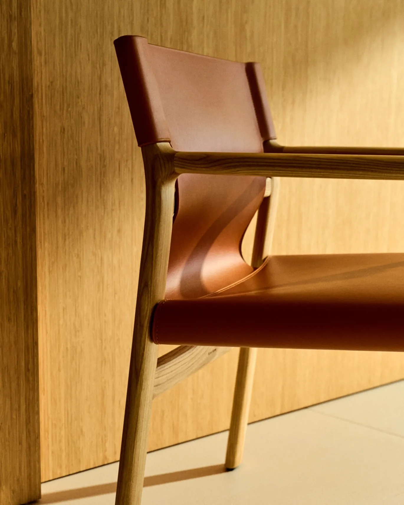 Kave Home Stoel Jan Lichtbruin Essenhout Naturel