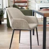 Kave Home Stoel Konna Beige Chenille