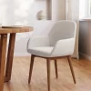 Kave Home Stoel Konna Beige Essenhout Bruin