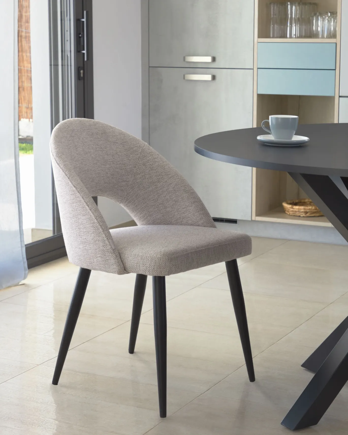 Kave Home Stoel Mael Beige