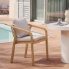 Kave Home Stoel Malaret Massief Eucalyptushout Beige Touw