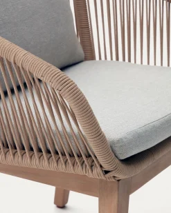 Kave Home Stoel Portalo Beige Touw