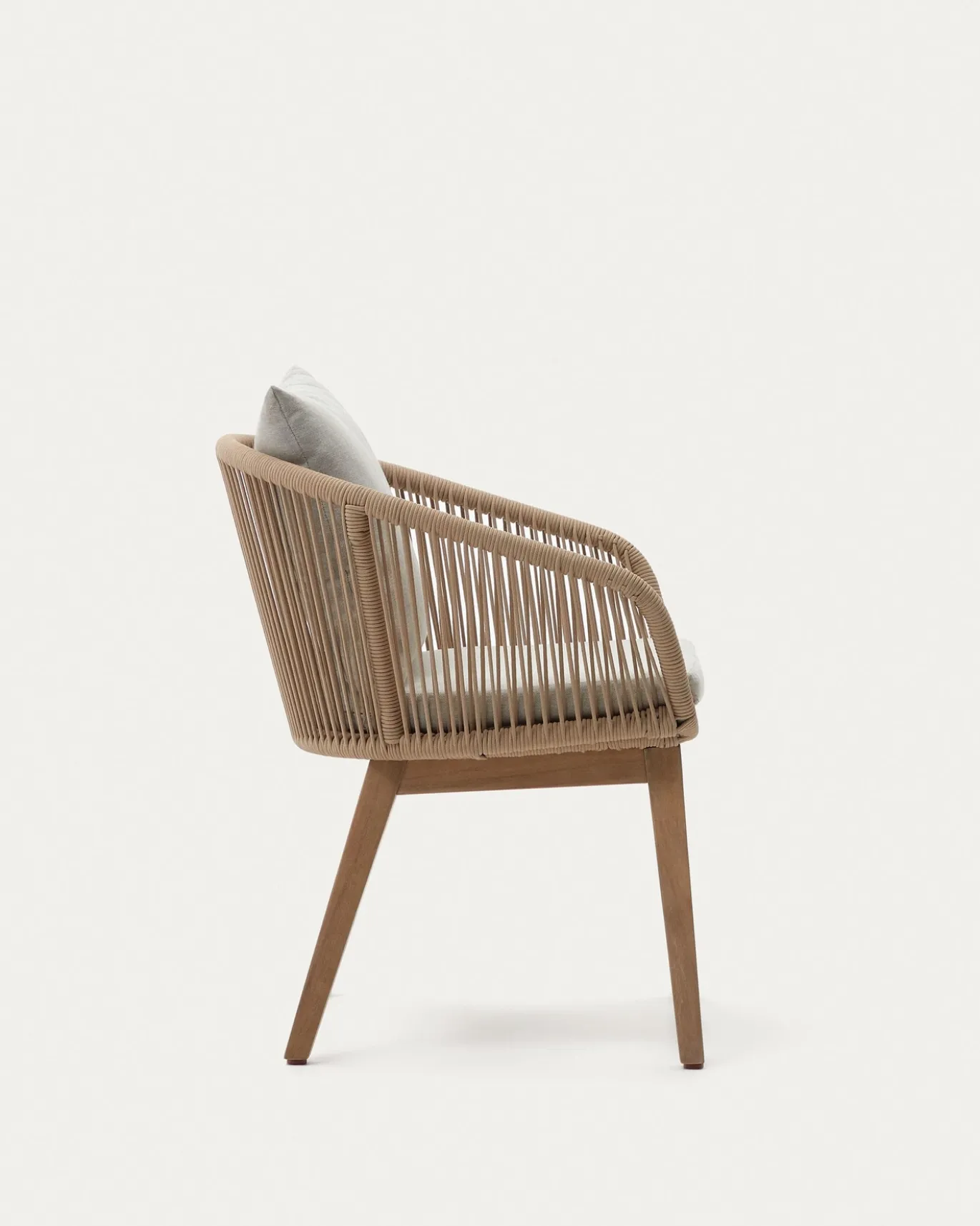 Kave Home Stoel Portalo Beige Touw