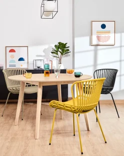 Kave Home Stoel Surpik Zwart