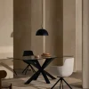 Kave Home Stoel Tissiana Draaibaar Beige Chenille