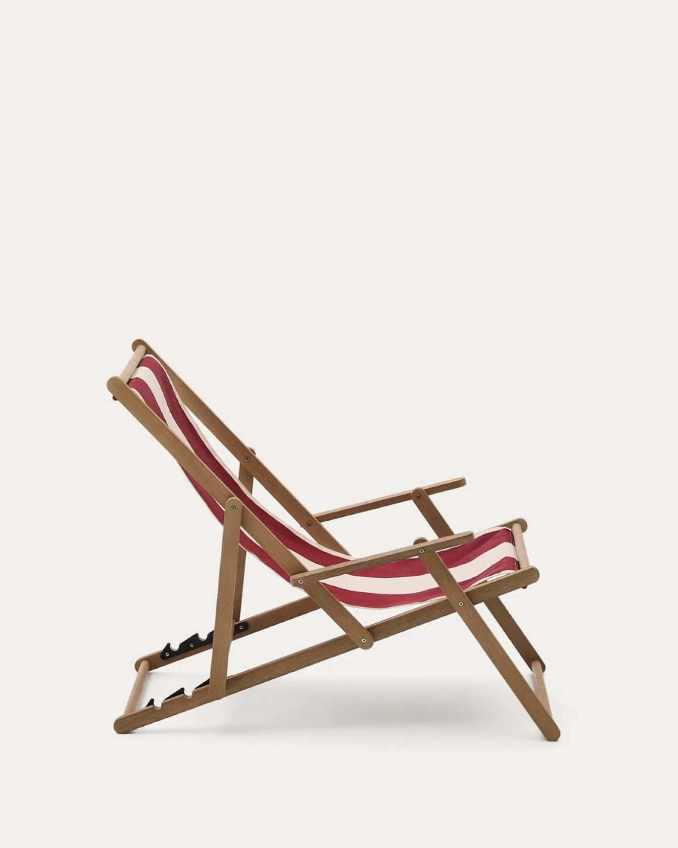 Kave Home Strandstoel Vilara Rood/Beige