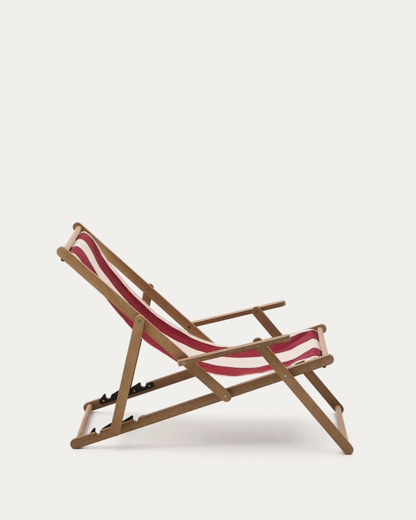 Kave Home Strandstoel Vilara Rood/Beige