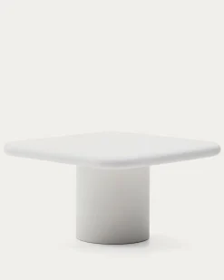 Kave Home Tafel Addaia Witte Cement 135x135cm