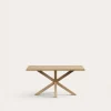 Kave Home Tafel Argo Gebleekt Eikenfineer 160x90cm