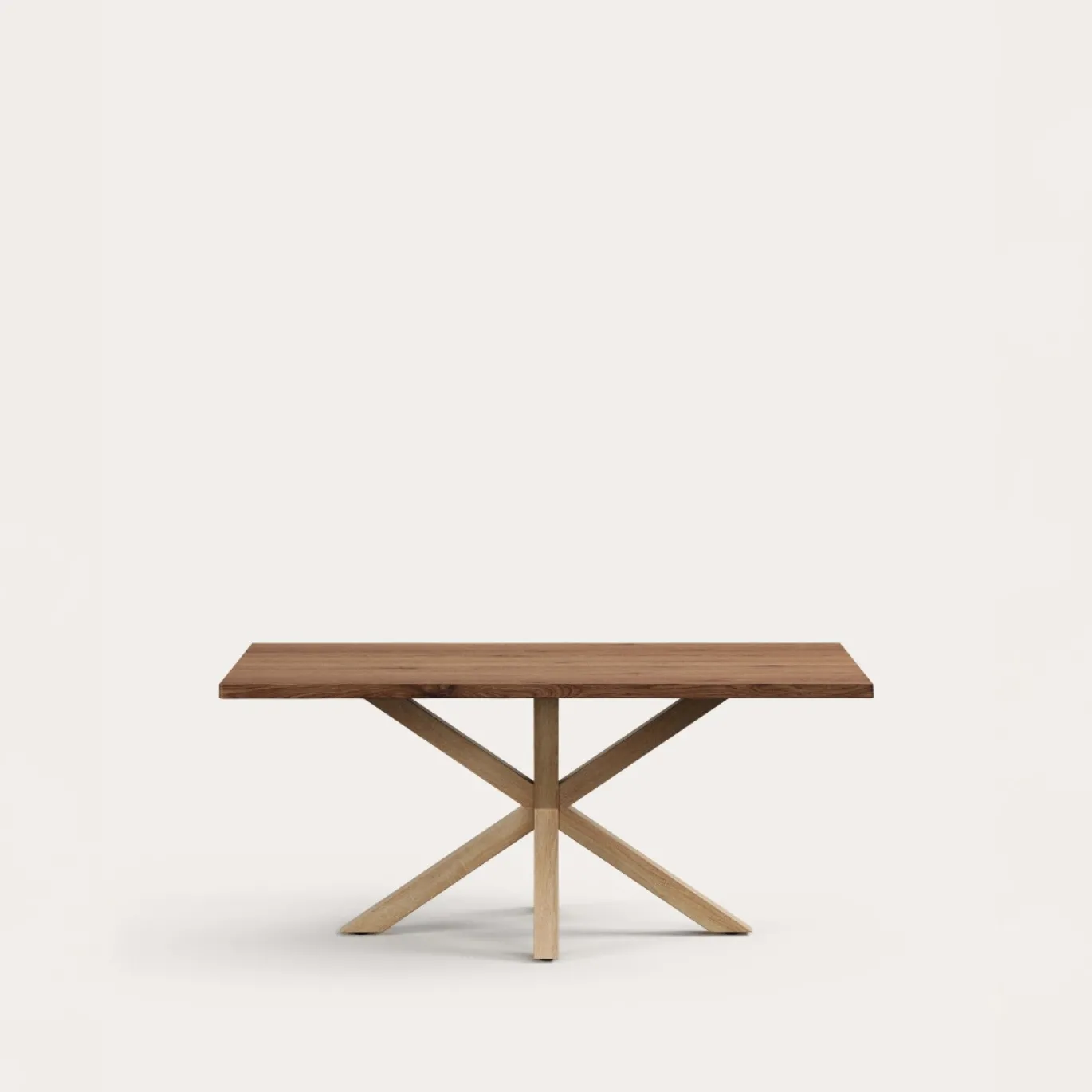 Kave Home Tafel Argo Verouderd Eikenfineer 180x100cm