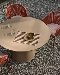 Kave Home Tafel Itai Cement Ø120cm