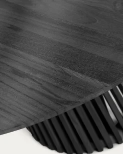 Kave Home Tafel Jeanette Ø120cm Zwart