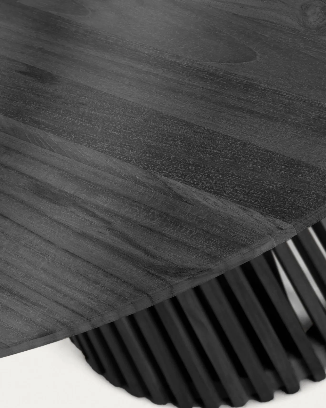 Kave Home Tafel Jeanette Ø120cm Zwart