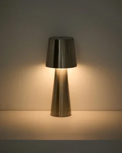Kave Home Tafellamp Arenys Metaal Zilver