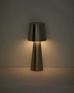 Kave Home Tafellamp Arenys Metaal Zilver