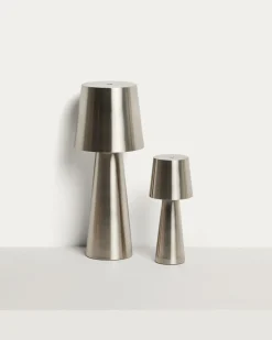 Kave Home Tafellamp Arenys Metaal Zilver