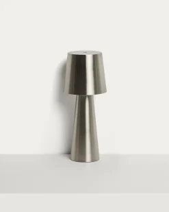 Kave Home Tafellamp Arenys Metaal Zilver