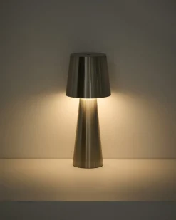 Kave Home Tafellamp Arenys Metaal Zilver