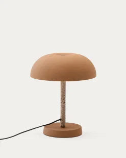 Kave Home Tafellamp Arinda Keramiek Terracotta