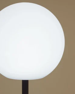 Kave Home Tafellamp Dinesh Outdoor Zwart Staal