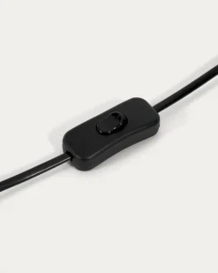 Kave Home Tafellamp Domicina Grijs/Zwart