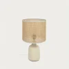 Kave Home Tafellamp Erna Bamboe Naturel