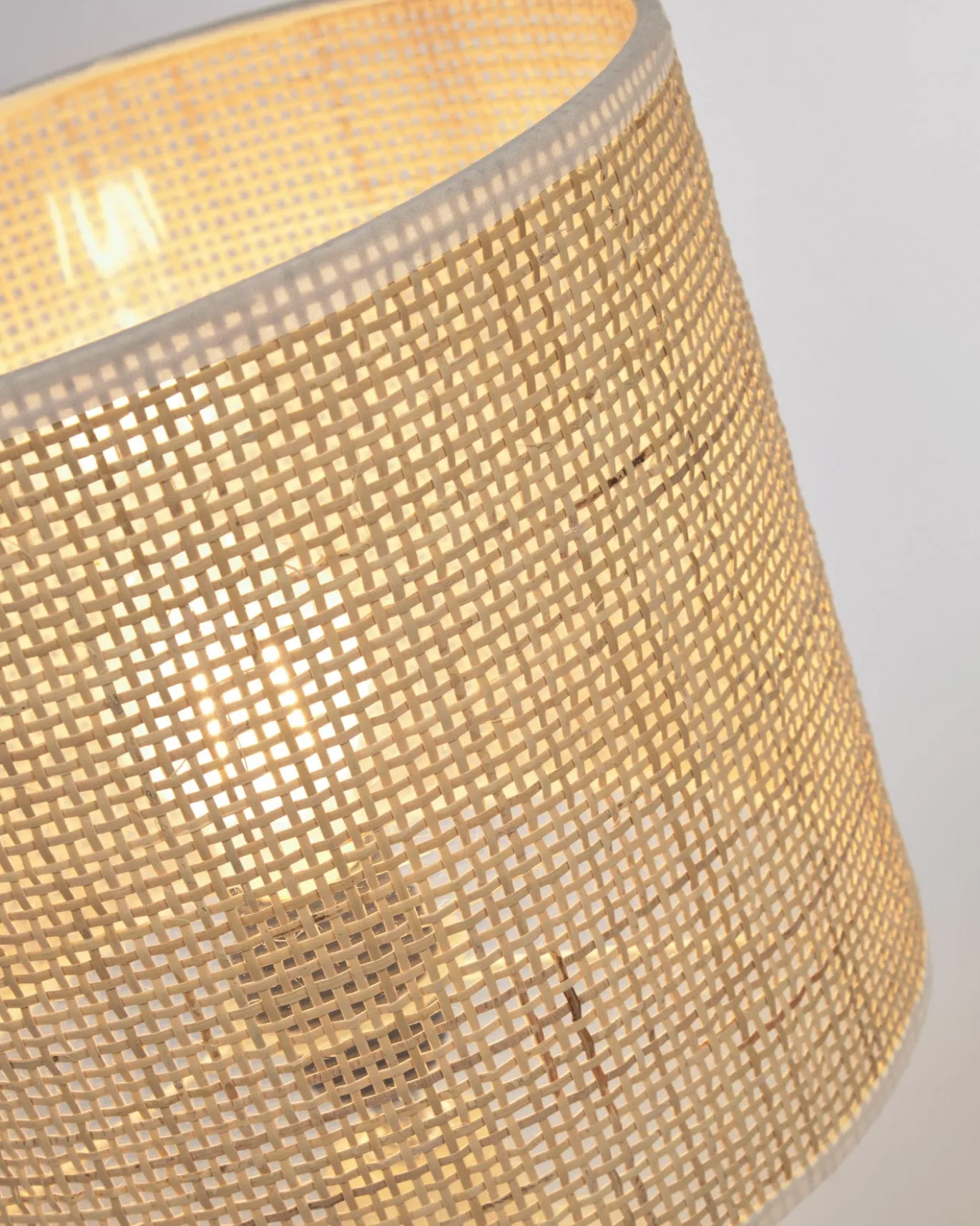Kave Home Tafellamp Erna Bamboe Naturel
