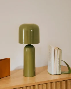 Kave Home Tafellamp Monze Groen Gelakt Metaal